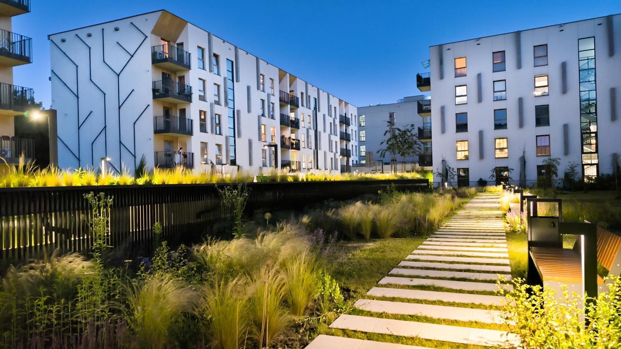 Lema Tauron Arena Two Bedroom Apartment Krakow Bagian luar foto